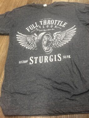 Gray Graphic Tee size medium